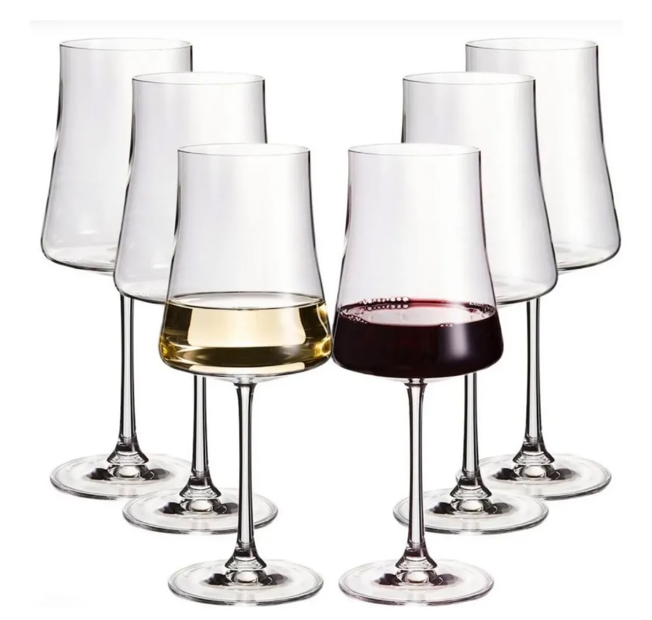 Jogo 6 Taças de vinho Cristal